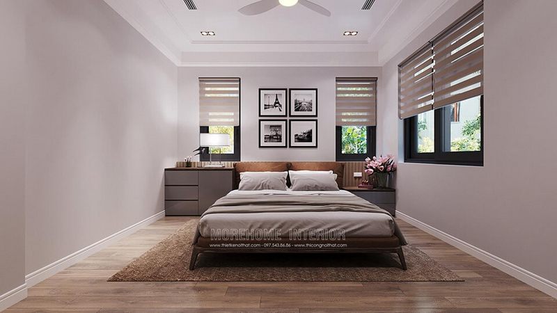 Để làm cho không gian nội thất phòng ngủ của bạn trở nên sang trọng và tinh tế hơn, hãy sử dụng kiểu dáng giường ngủ gỗ hiện đại này.